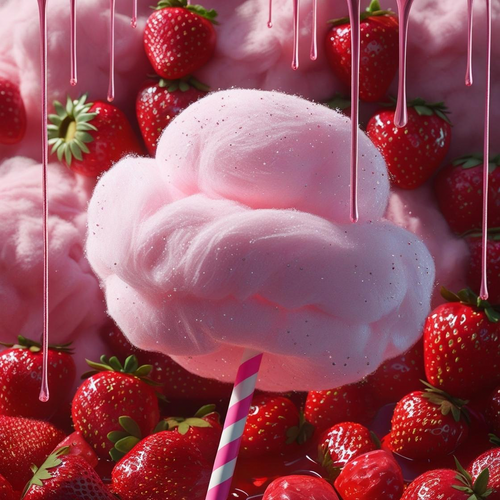 (Test 2 ml) ☁️Fluff à Fraise🍓