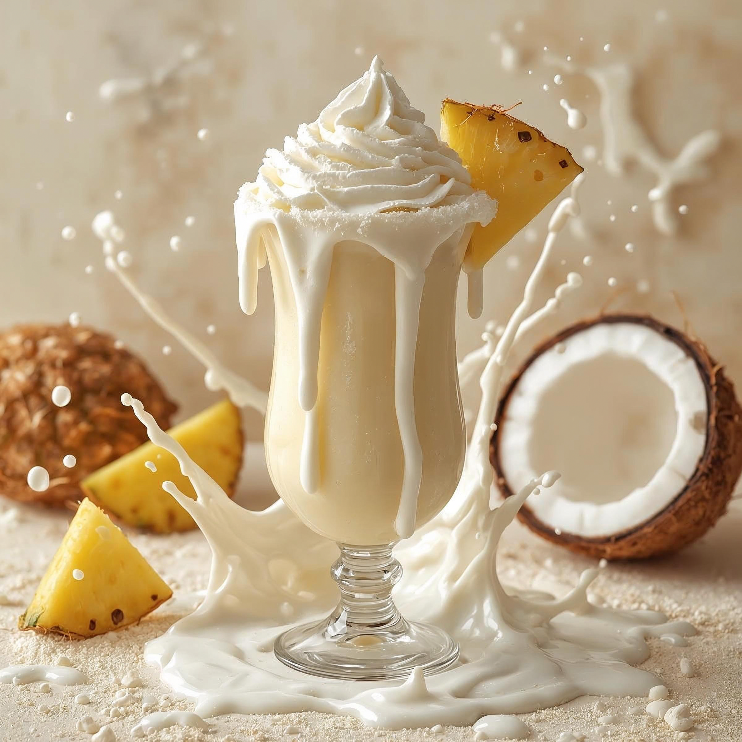 🍹Lait de Coco & Ananas🍍